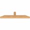 Ekena Millwork Portland Smooth Timber Gable Bracket, Western Red Cedar, 48"W x 12"H x 3 1/2"D x 3 1/2"F, 6/12 Pitch GBW048X12X0404POR00SWR - alternate 4